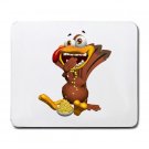 Thanksgiving Silly Turkey Large Mousepad  FREE SHIPPING