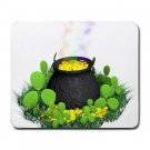 St Patrick's Pot of Gold Irish Large Mousepad  FREE SHIPPING