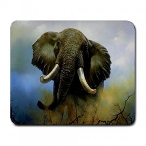 Elephant Large Mousepad FREE SHIPPING