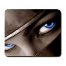 Blue Eyes Under the Veil Large Mousepad FREE SHIPPING