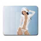 Sexy Brunette Large Mousepad FREE SHIPPING