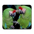 Green Macaws Parrot Birds Large Mousepad FREE SHIPPING