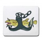Fish & Anchor Large Mousepad FREE SHIPPING