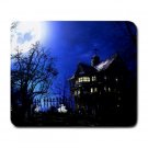 Scary Haunted House Large Mousepad FREE SHIPPING