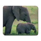 Elephants in Kenya Large Mousepad FREE SHIPPING