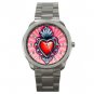 Red Heart Sports Metal Watch
