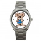Australian Koala Bear Sports Metal Watch