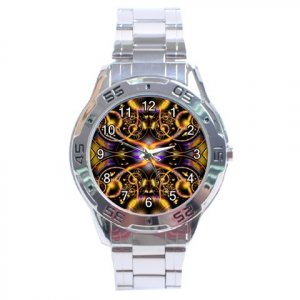 Fantasy Rounds Stainless Steel Analogue Men&acirc;��s Watch