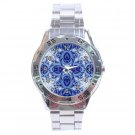 Big Snowflakes Stainless Steel Analogue Men’s Watch