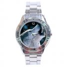 Howling Wild Grey Wolf Stainless Steel Analogue Men’s Watch FREE Shipping