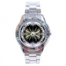 Mysterious Eye Fractal Stainless Steel Analogue Men’s Watch FREE Shipping