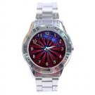 Tropical Fire Dance Stainless Steel Analogue Men’s Watch FREE Shipping
