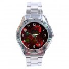 Fractal Impact Red Stainless Steel Analogue Men’s Watch FREE Shipping
