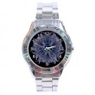 Fractal Flower Stainless Steel Analogue Men’s Watch FREE Shipping