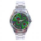 Christmas Bright Light Fractal Stainless Steel Analogue Men’s Watch FREE Shipping