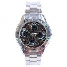 Light Tunnel Fractal Stainless Steel Analogue Men’s Watch FREE Shipping
