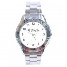 # 1 Daddy Stainless Steel Analogue Men’s Watch FREE Shipping