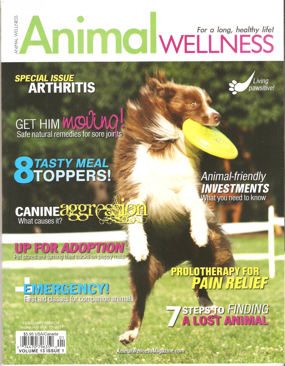 Holistic Animal Wellness February March 2011 Volume 13 Issue 1