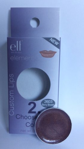 E.L.F. Custom Lips ELF Lipcolor Refill Pan #2603 Berry Brown lipstick