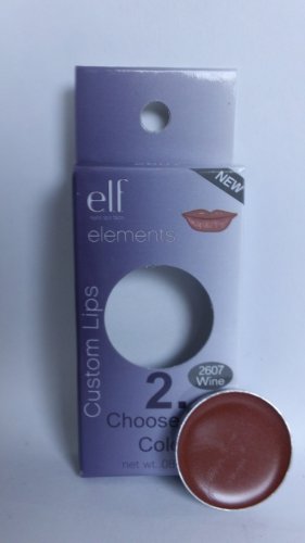 E.L.F. Custom Lips ELF Lipcolor Pan #2607 Wine lipstick