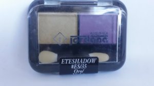 Jordana 2 Color Eyeshadow Duo ES 35 Oro Violet eye shadow