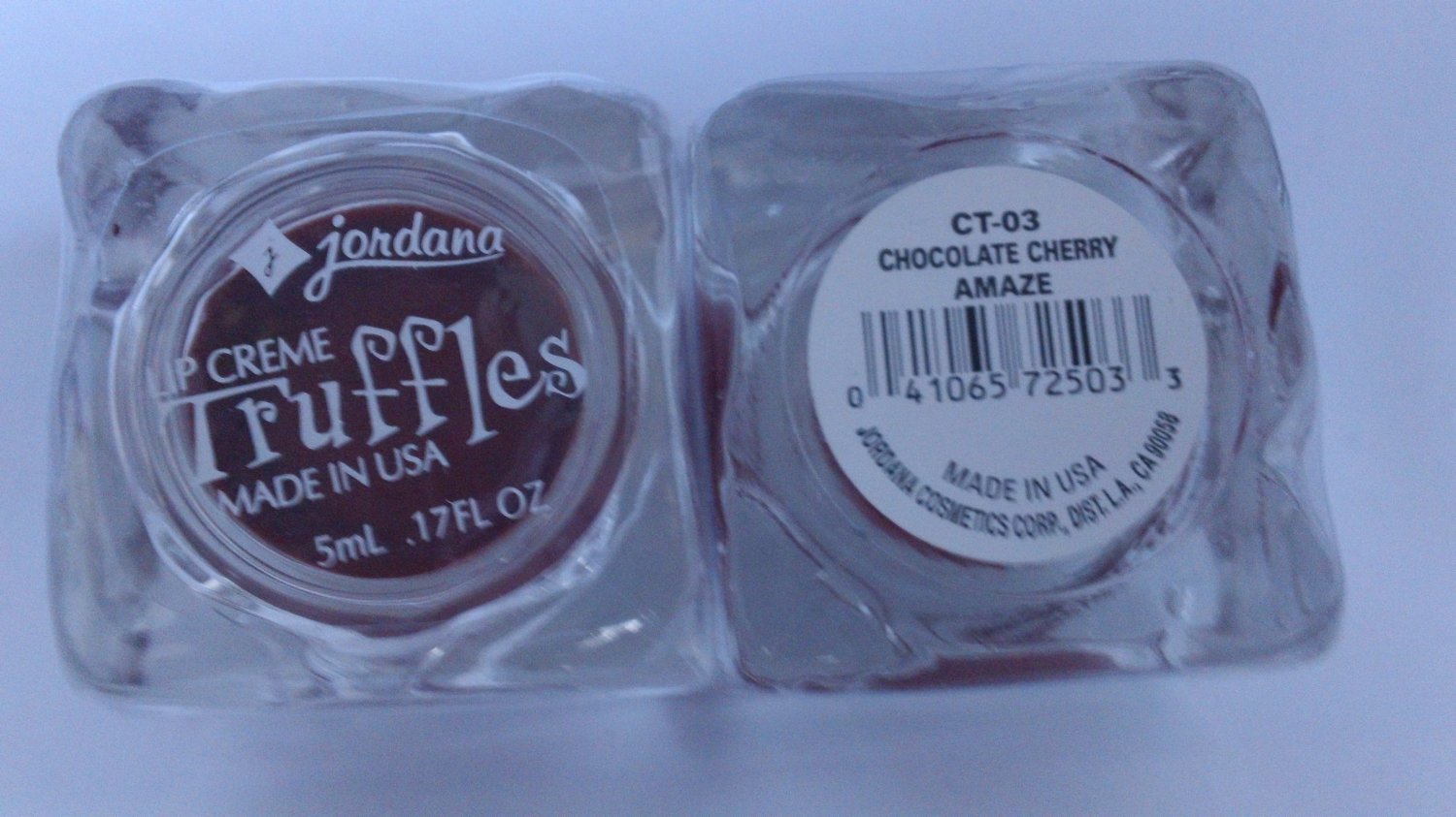 Jordana Lip Creme Truffles gloss #CT-03 Chocolate Cherry Amaze lipgloss
