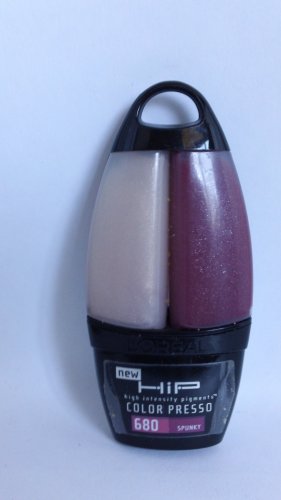 L'Oreal HiP Color Presso Customizable Lip Gloss Duo #680 Spunky lipgloss