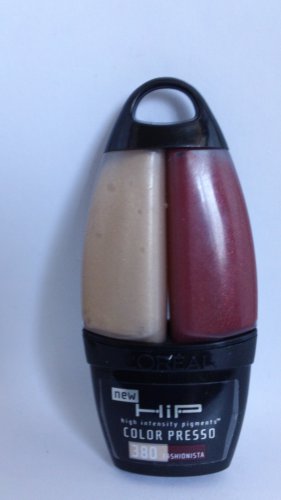 L'Oreal HiP Color Presso Customizable Lip Gloss Duo #380 Fashionista lipgloss