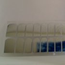 Modicure Nail Foil Wraps Polish Strips Seals Pinstripe silver mirror