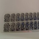 Modicure Nail Foil Wraps Polish Strips Seals Island B white silver leopard print mirror Modicure Nail Foil Wraps Polish Strips Seals Island B white silver leopard print mirror
