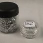 MAC Cosmetics Glitter Brillants sample 1/2 tsp jar Silver Original RARE