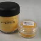 MAC PRO Pigment Powder sample 1/2 tsp jar eye shadow Primary Yellow