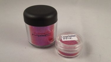MAC Cosmetics Glitter Brillants sample 1/2 tsp jar Crystalled Pink