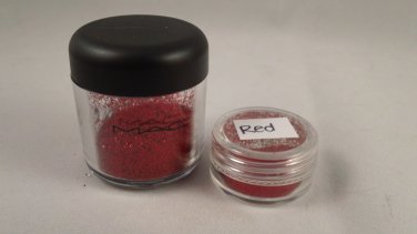 MAC Cosmetics Glitter Brillants sample 1/2 tsp jar Red
