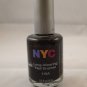NYC New York Color Long Wearing Nail Enamel Lacquer Polish #119A Black Lace Creme