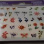 Nailene Nail Art Stickers Decals Designs Spring Flowers Butterflies Hearts
