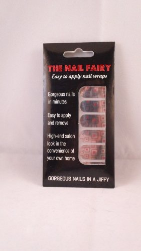 The Nail Fairy Metallic Silver Grid Foils Designer Wraps Shields Art Polish Strips Decals