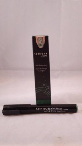 Sephora by OPI Nail Design Pen polish color art Read Between the Lines Green