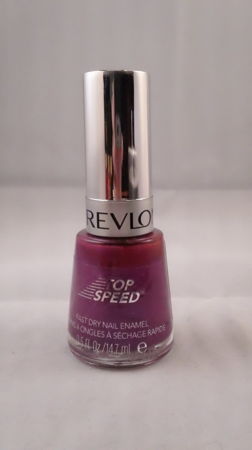 Revlon Top Speed Fast Dry Nail Enamel Lacquer Color Polish 60 Seconds Quick 670 Violet