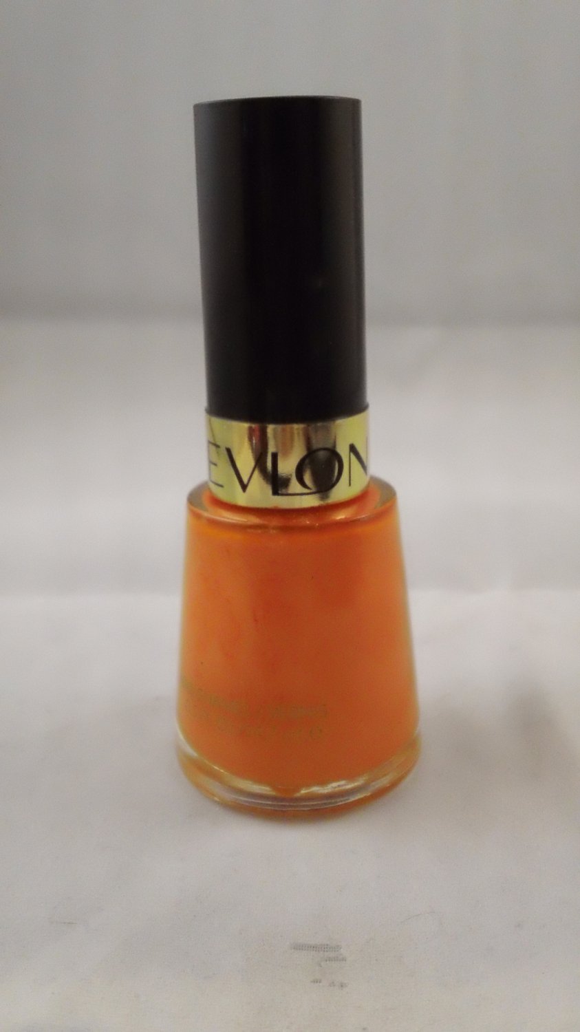 Revlon Nail Enamel Lacquer Color Polish #410 Tangerine