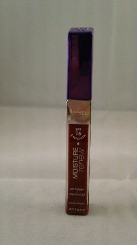 Rimmel London Moisture Renew Lipgloss Lip Gloss SPF 15 #565 Red Action