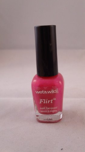 Wet n Wild Flirt Nail Lacquer Color Polish 429D Dreamy Poppy