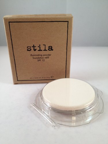 Stila Illuminating Powder Foundation Refill pan with sponge 80 Watts