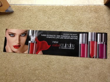 Maybelline ColorSensational Color Elixir lip gloss lipgloss Product Display Poster