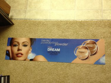 Maybelline Dream Wonder Powder Foundation face Product Display Poster