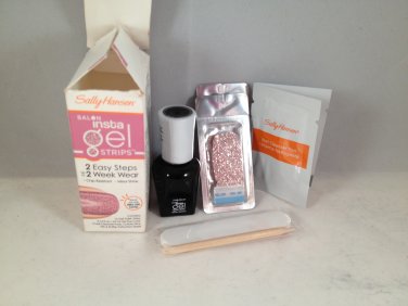 Sally Hansen Salon Insta Gel Strips #430 Pinkies Up Nail Polish Foils Designer Wraps