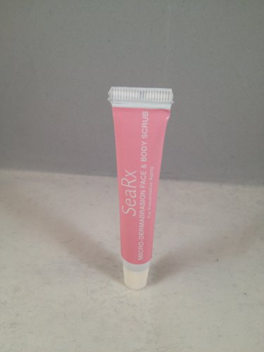 SeaRx Microdermabrasion Face and Body Scrub travel size facial skin care