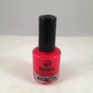 Seche Nail Lacquer Smitten color polish bright pink orange shimmer