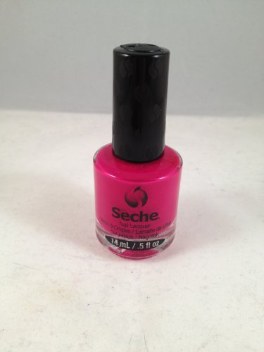 Seche Nail Lacquer Opulent color polish deep fuchsia creme