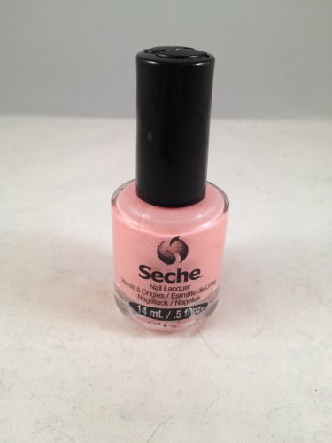 Seche Nail Lacquer Debutant color polish baby pink shimmer